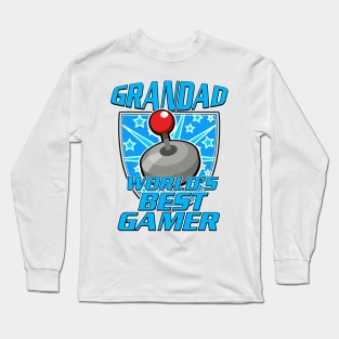 Grandad - World's best Gamer Long Sleeve T-Shirt